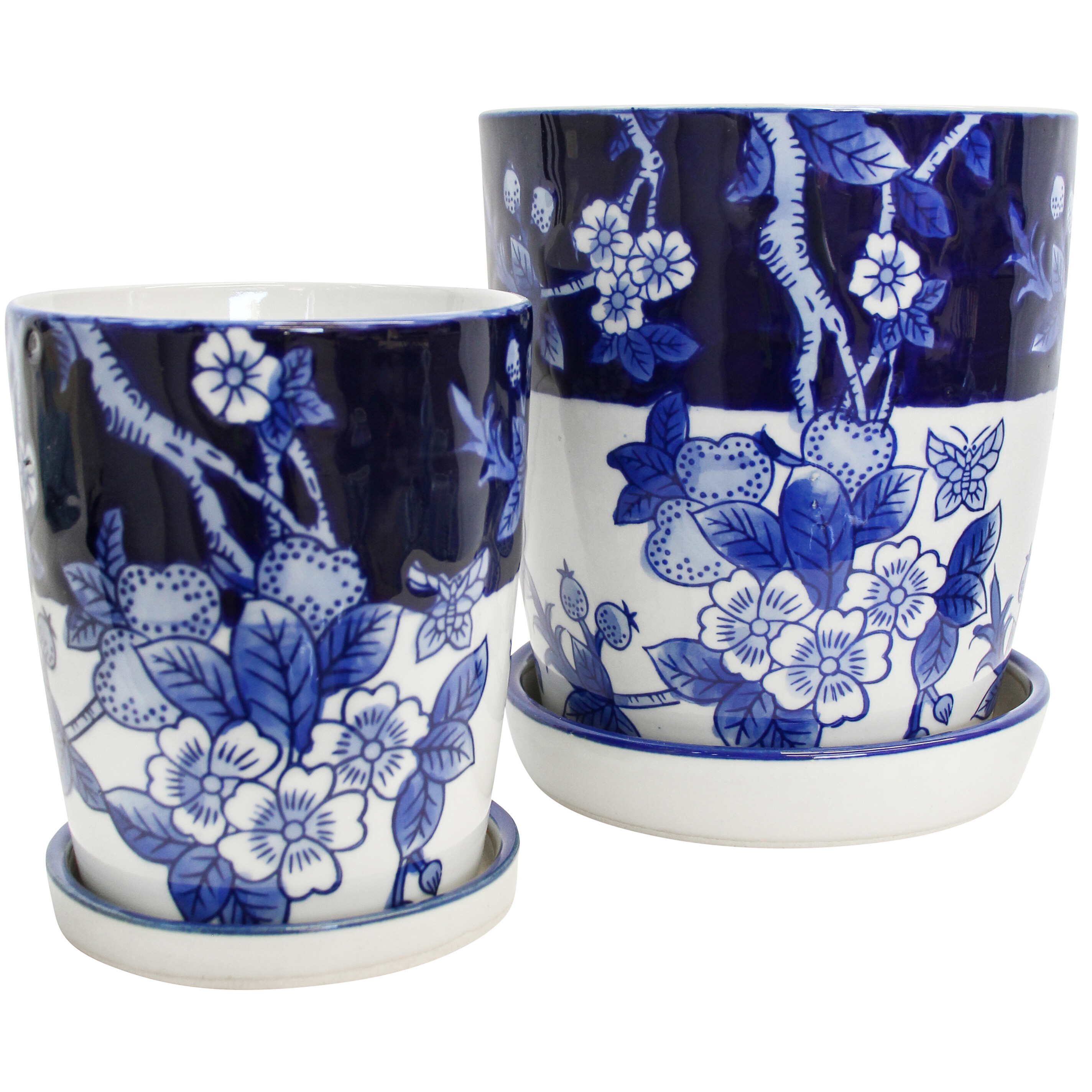 Planter Duo Blossom S/2