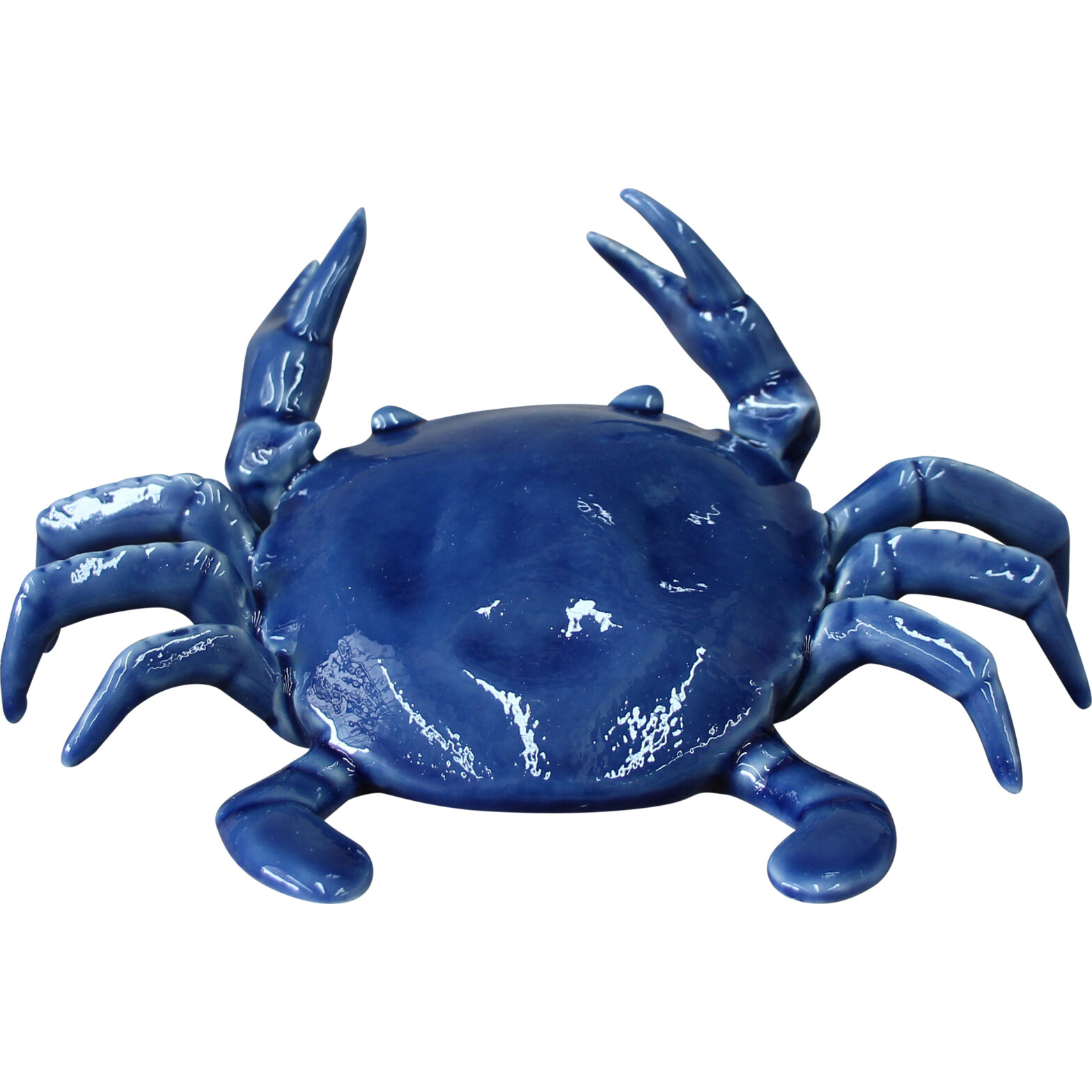 Crab Decor Scuttle Blue