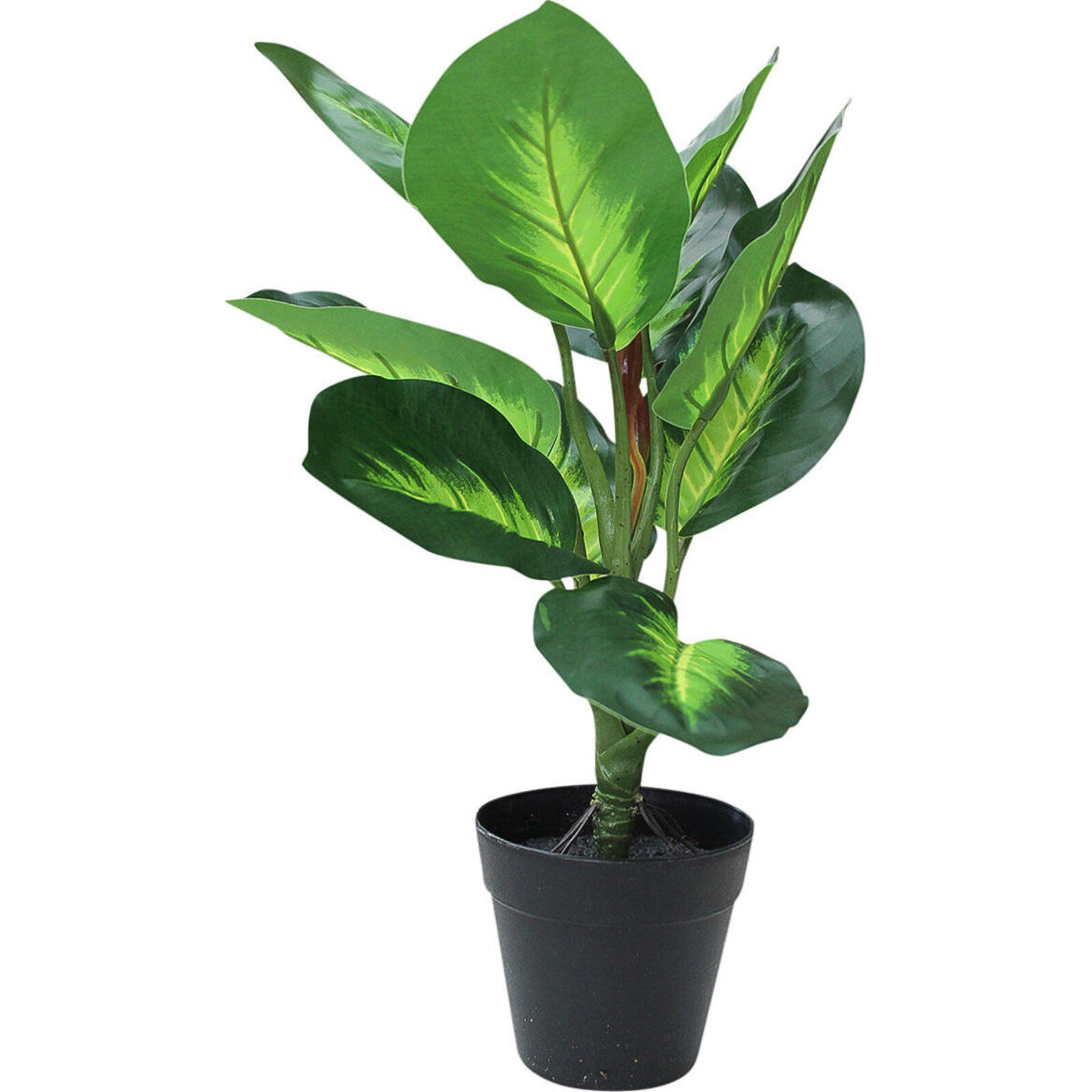 Faux Canna Plant Green