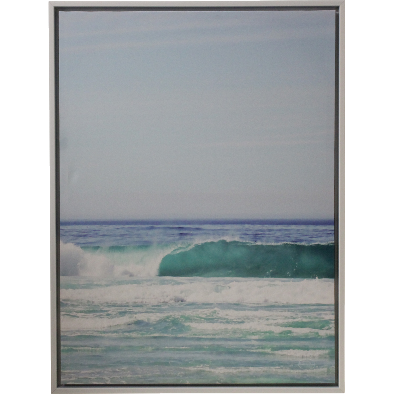 Framed Canvas Surf Break