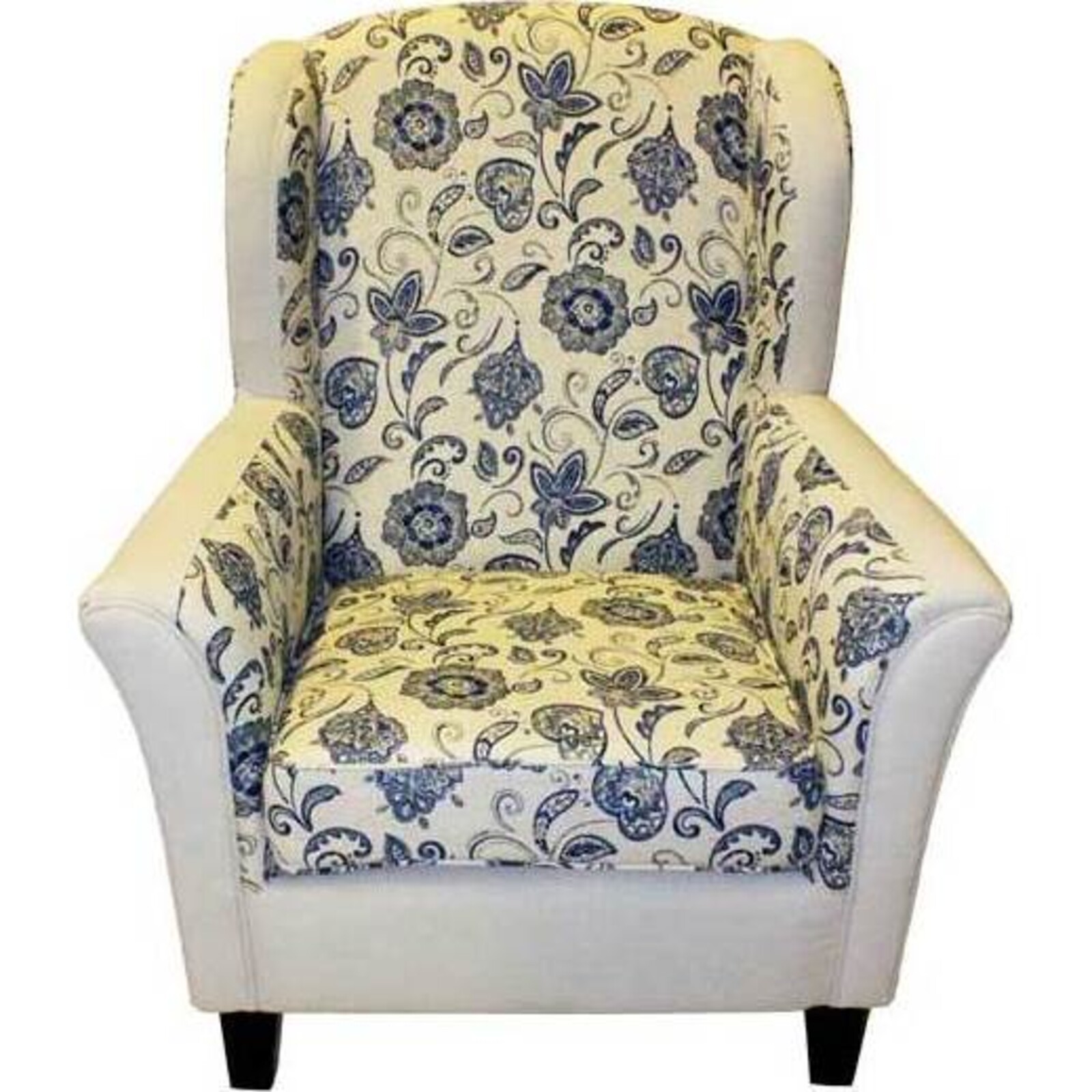 Chair - Floral Blue