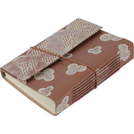 Leather Notebook Clova Small