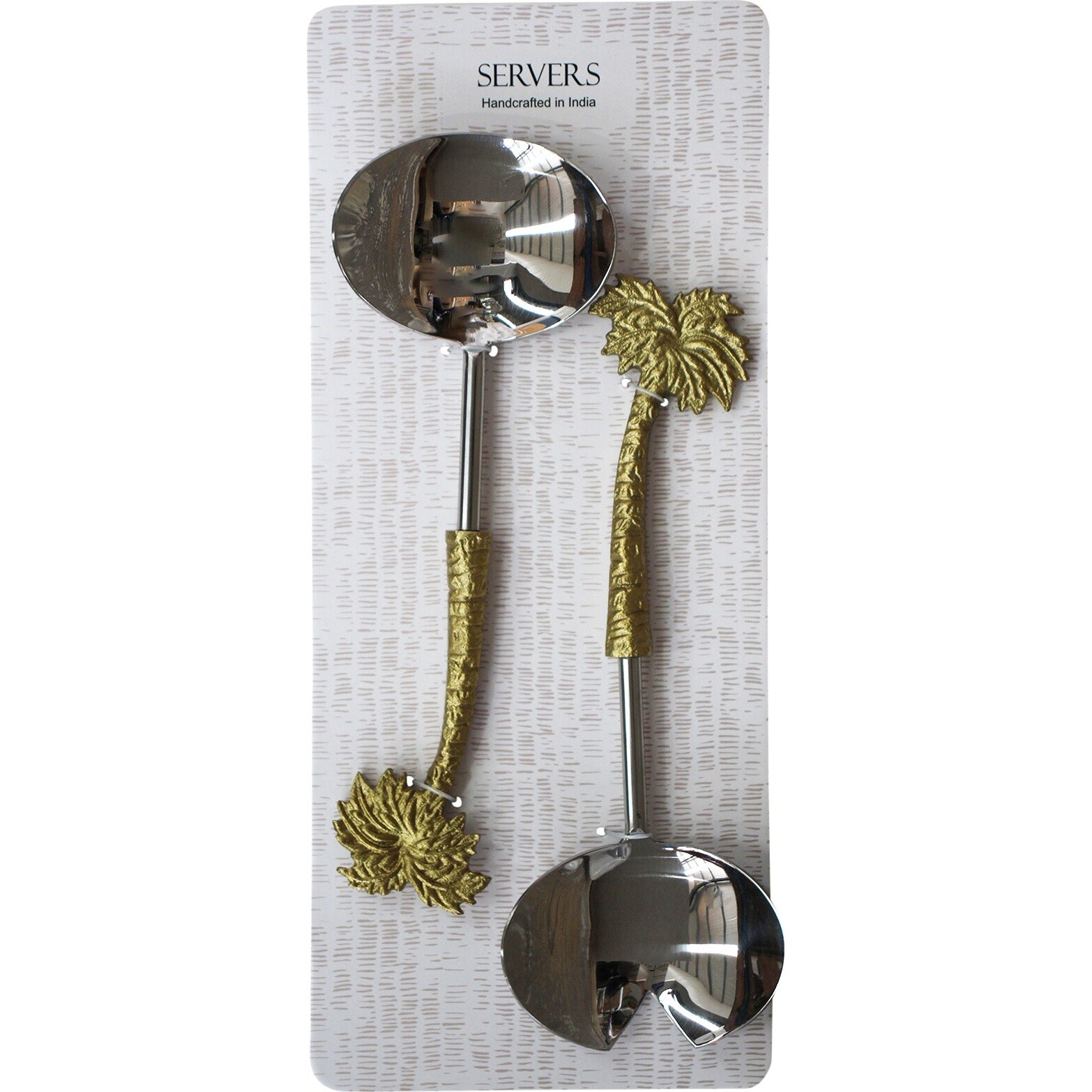 Salad Servers Date Palm S/2