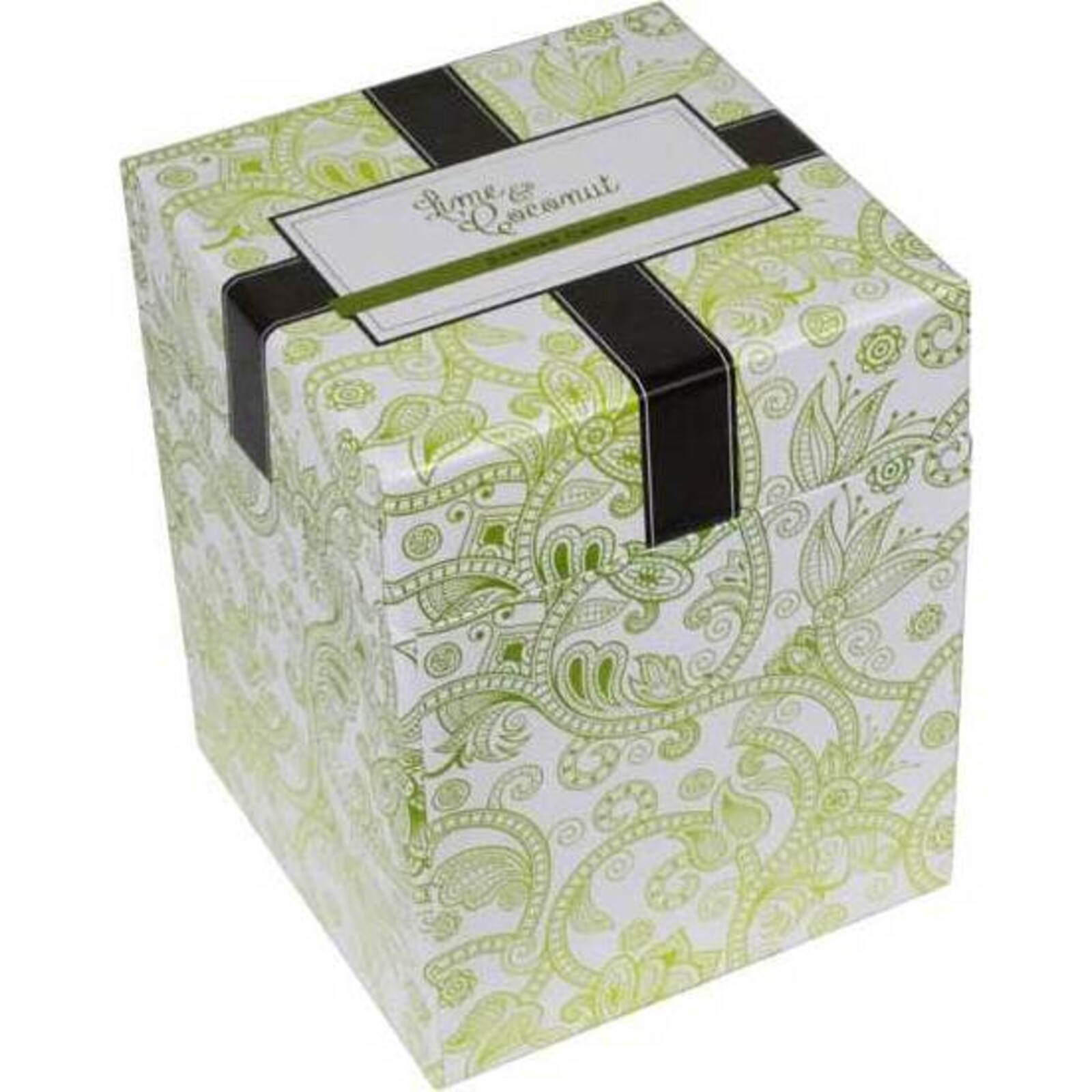 Lime and Coconut Boxed Candle - 10cm