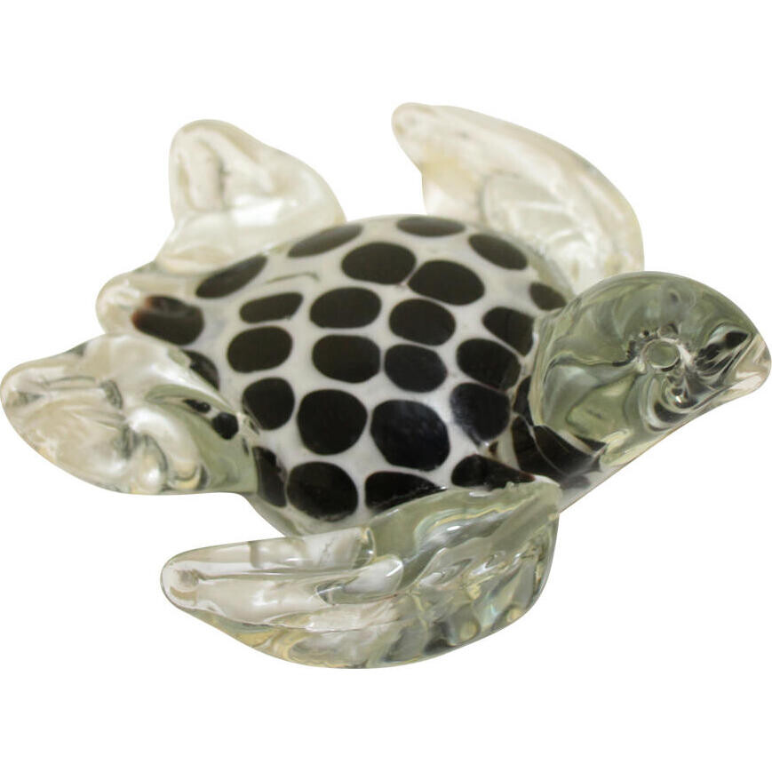 Glass Turtle Black Dot