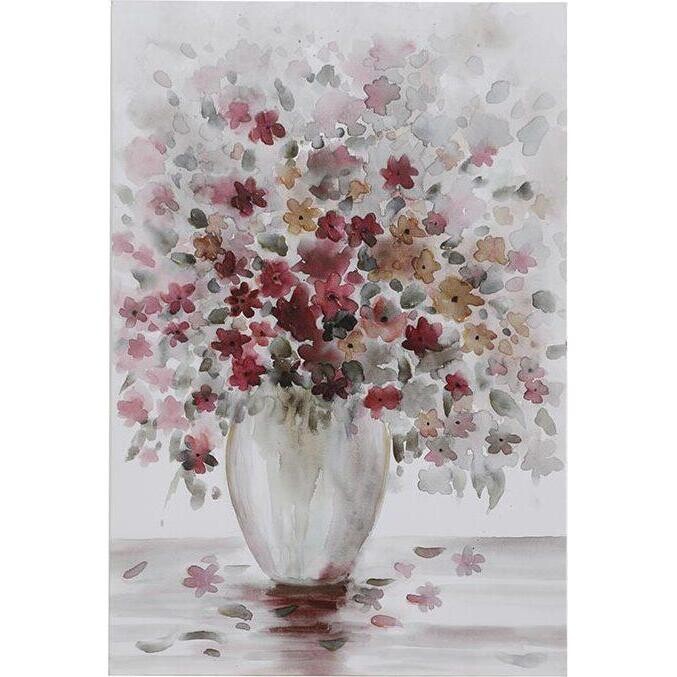 Canvas Water Colour Flowers