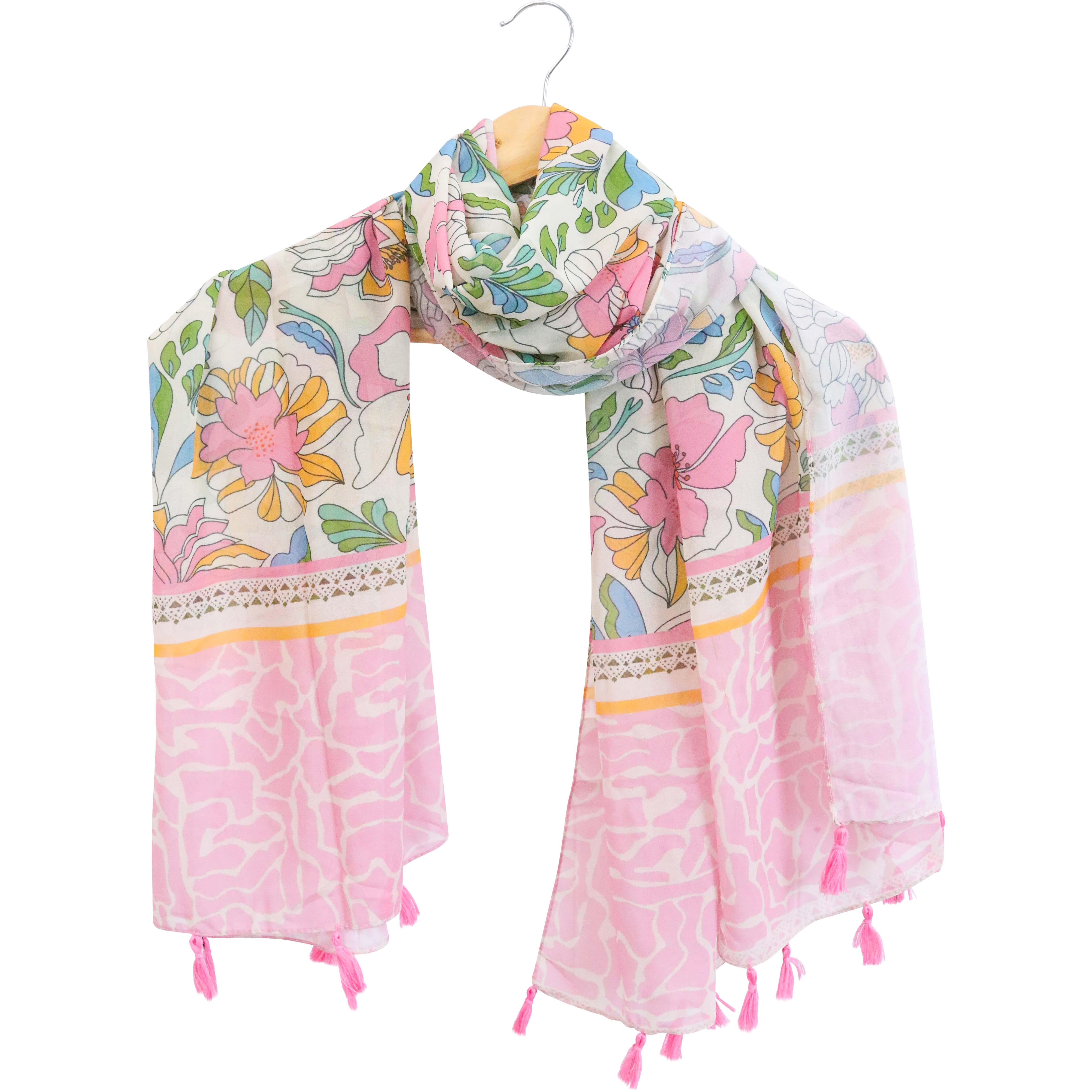 Scarf/Sarong Retro Floral