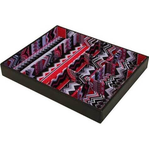 Display Box - Black Ikat