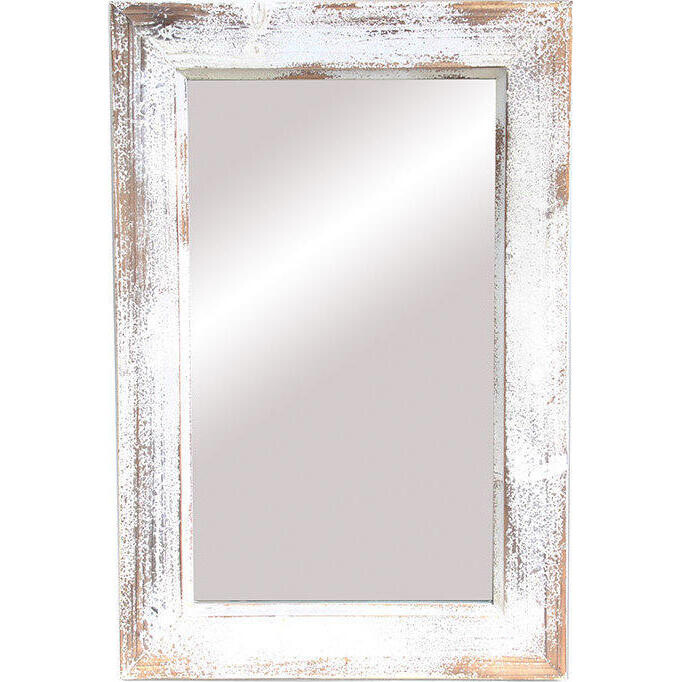 Mirror Aged Bianco Small