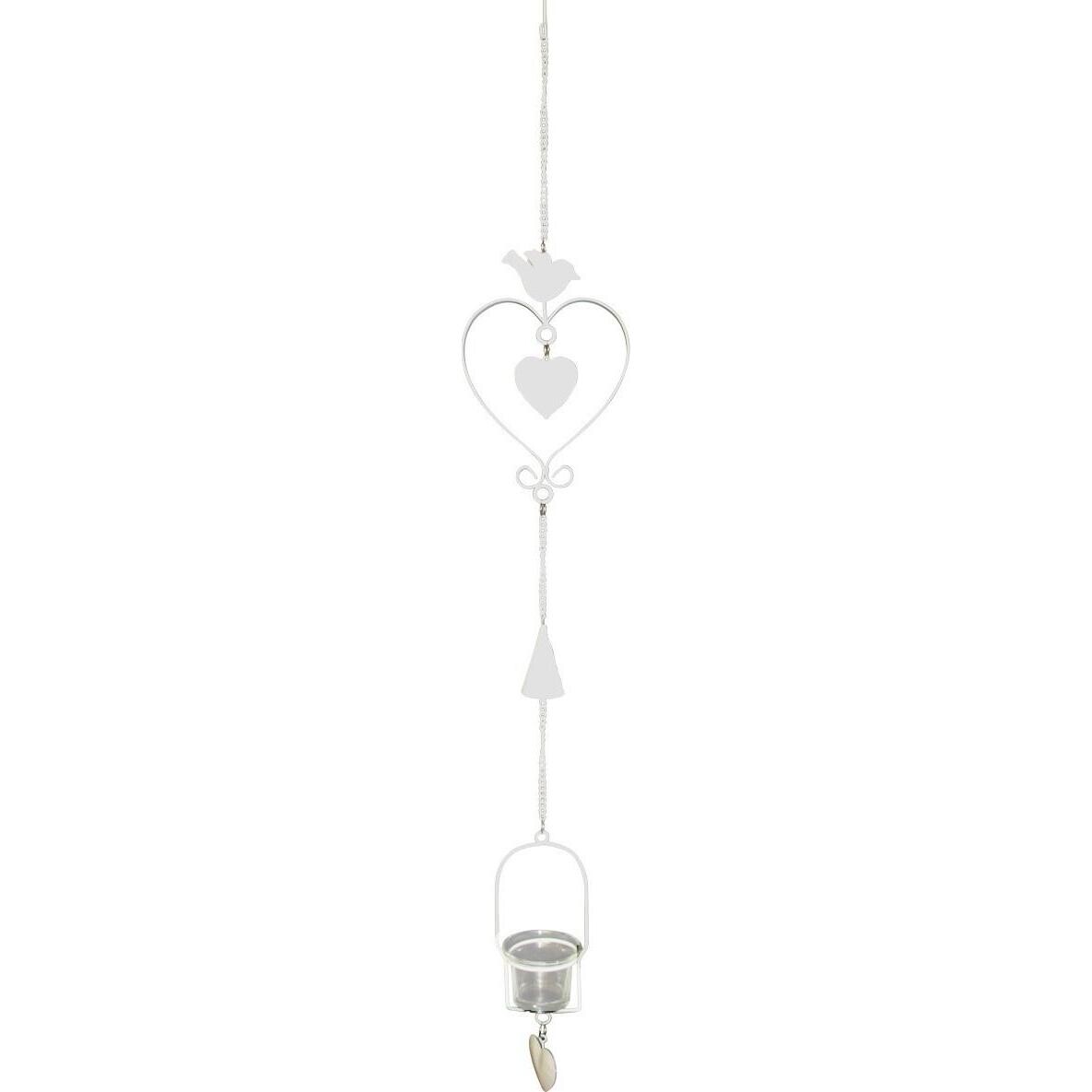 Hanging Votive Swing Heart