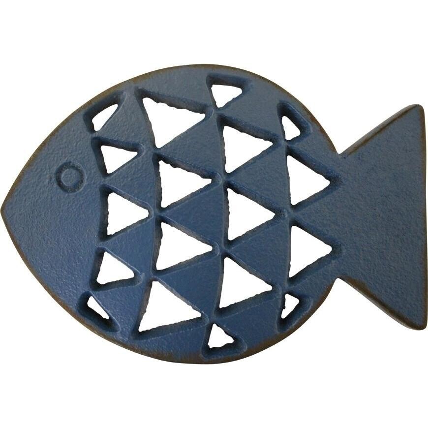 Trivet Fish  Dark Blue