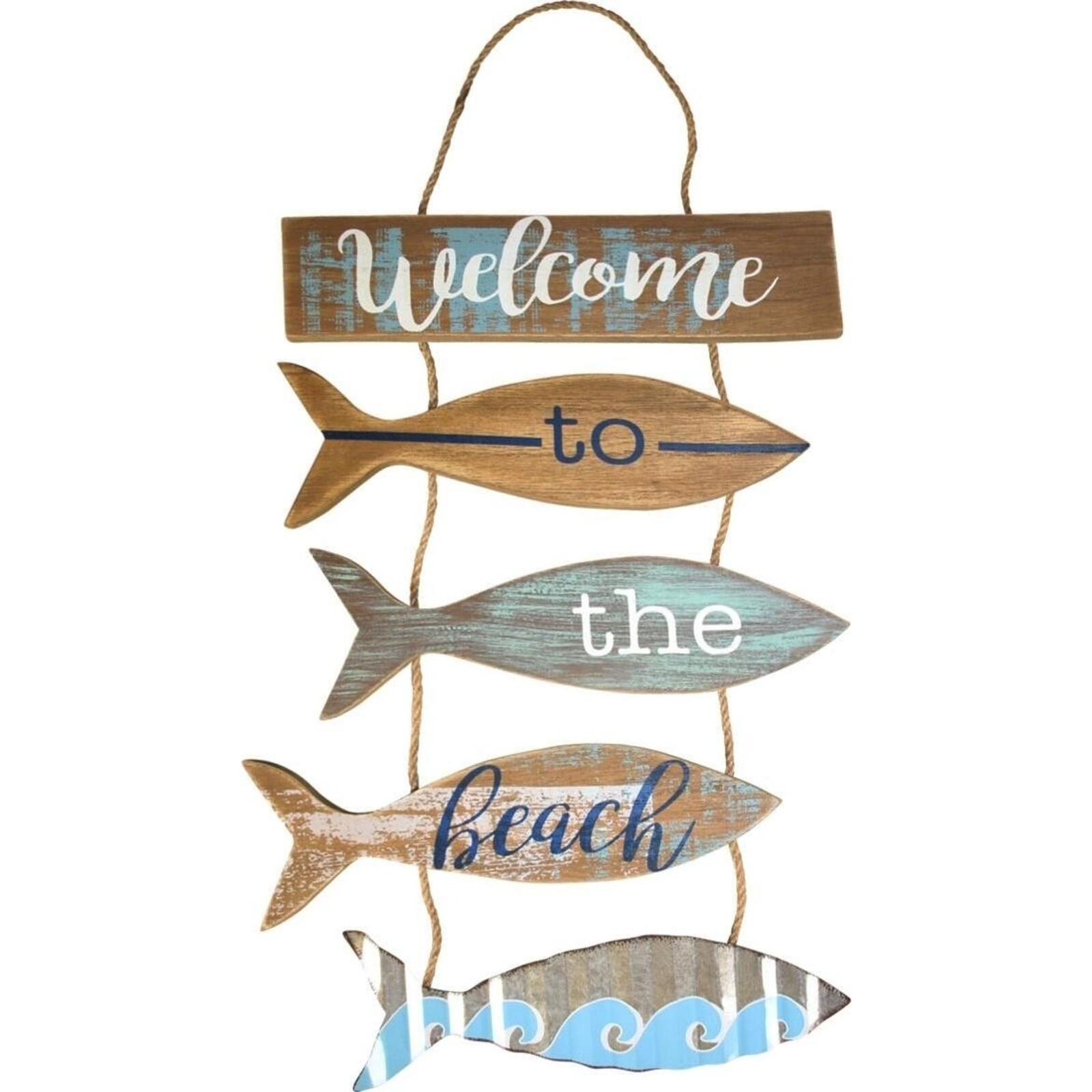 Hanging Sign Welcome Beach