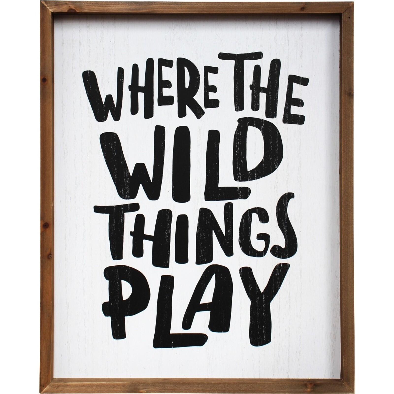 Sign Where The Wild Play