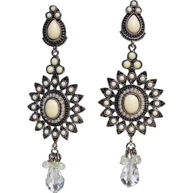 Drop Earring Satra Cream