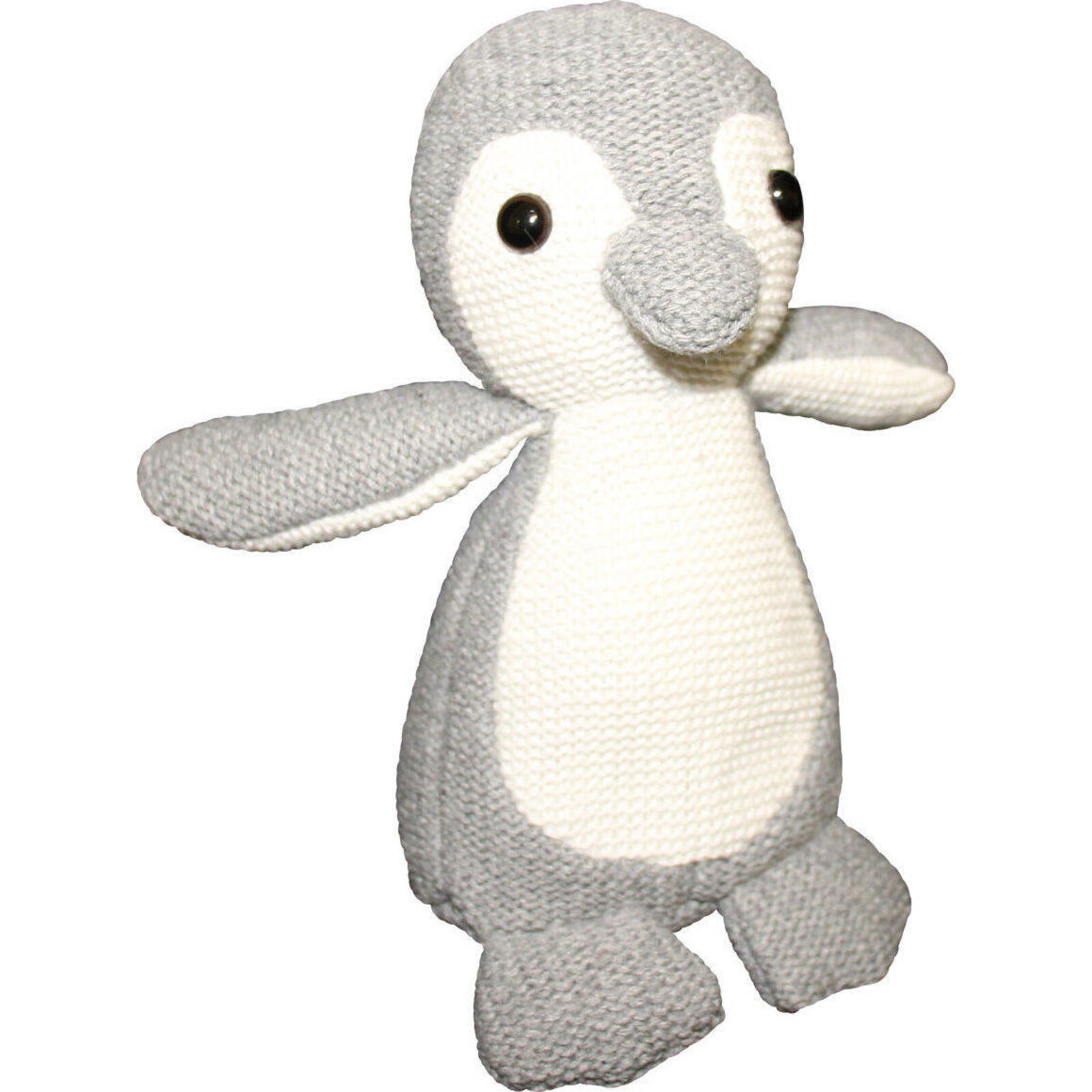 Plush Knitted Penguin Sml