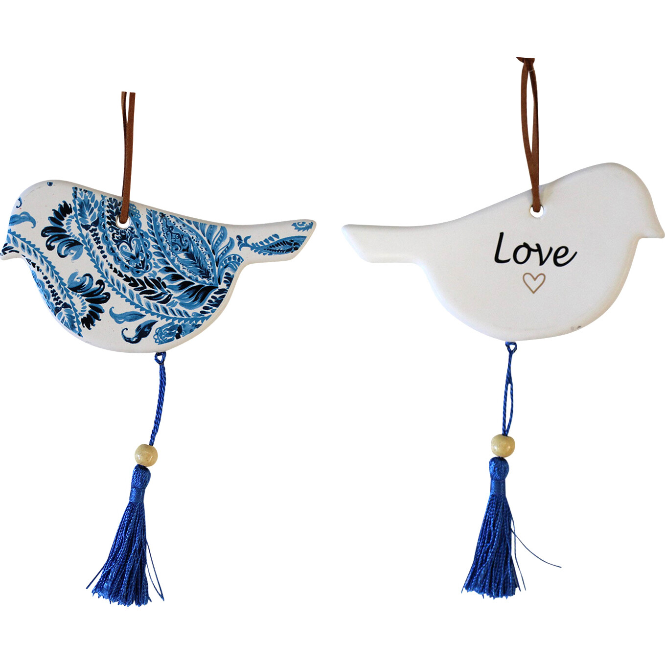 Hanging Bird Indigo Vintage