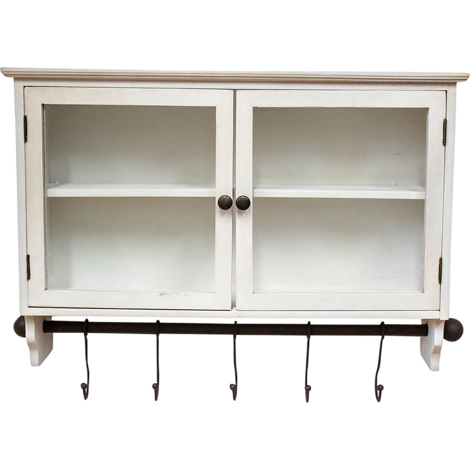 Wall cabinet with Hooks