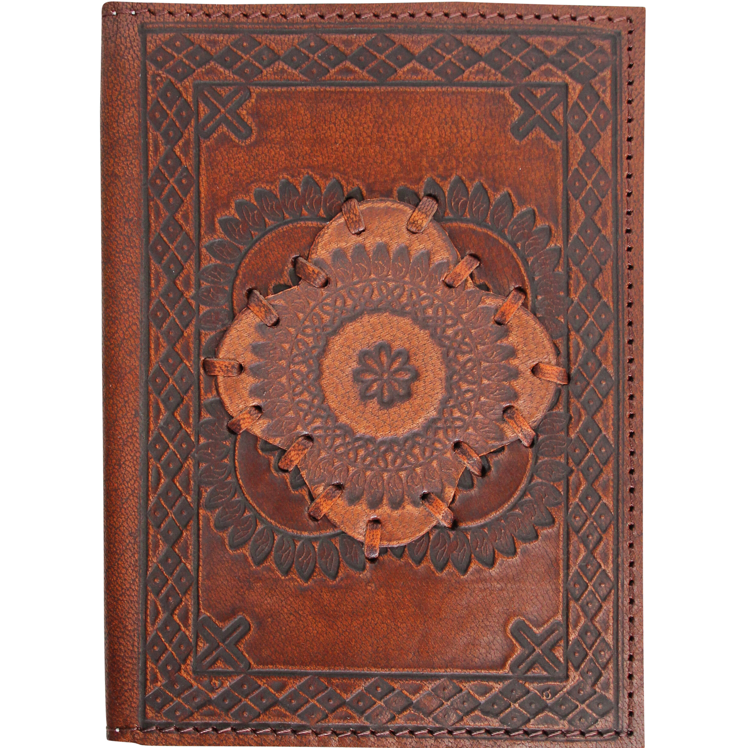 Leather Passport Holder Tan