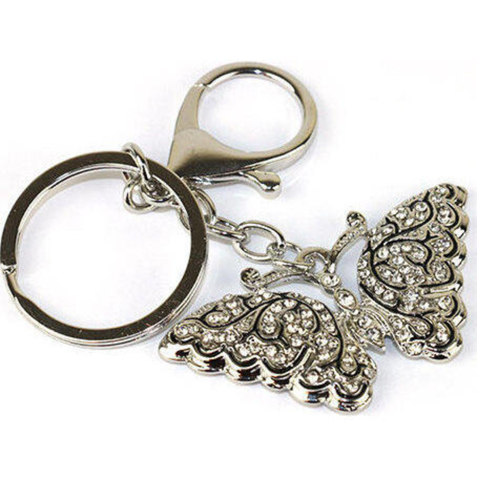 Keyring Butterfly Diamont