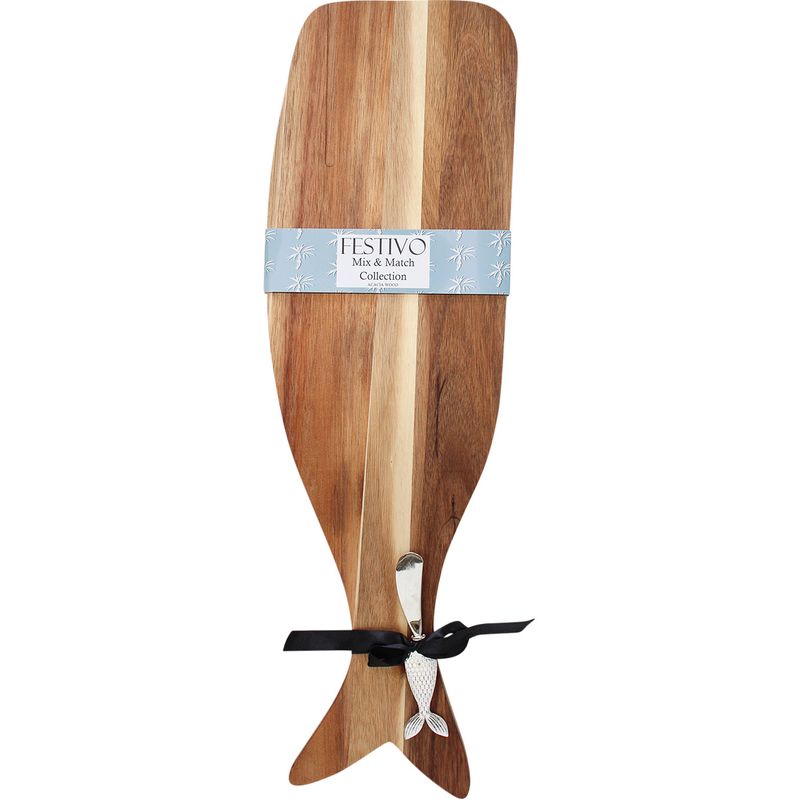 Whale Serving board with Spreader