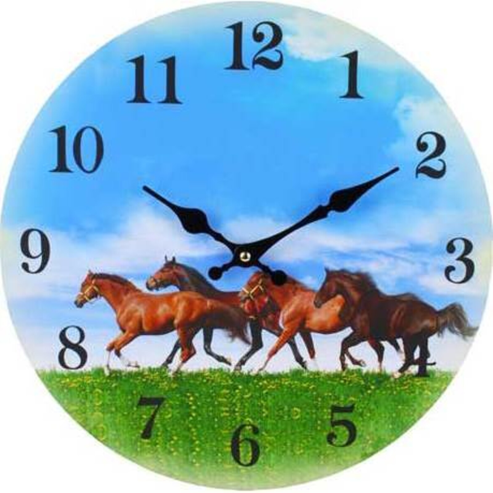 Clock Horses Run