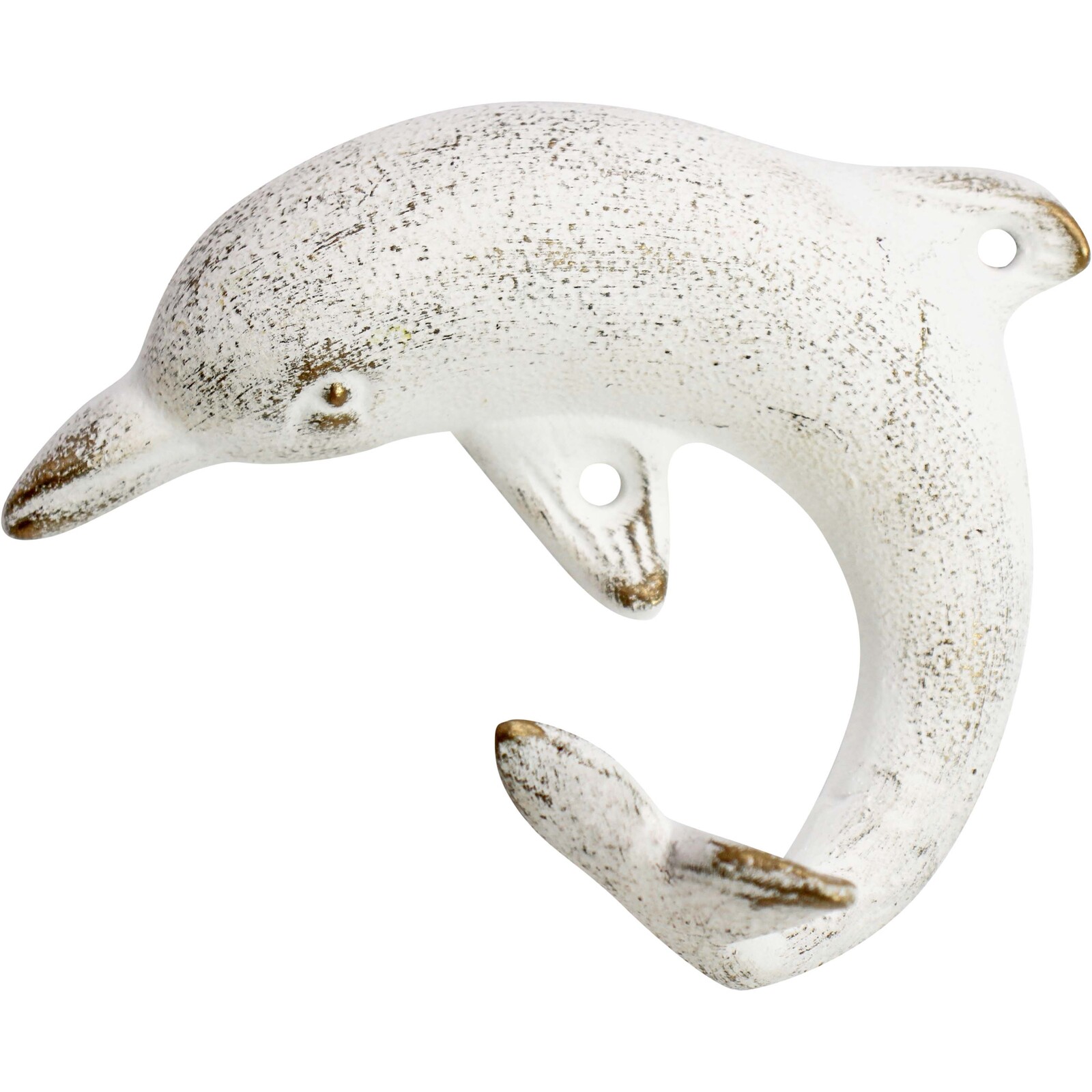 Dolphin Hook White