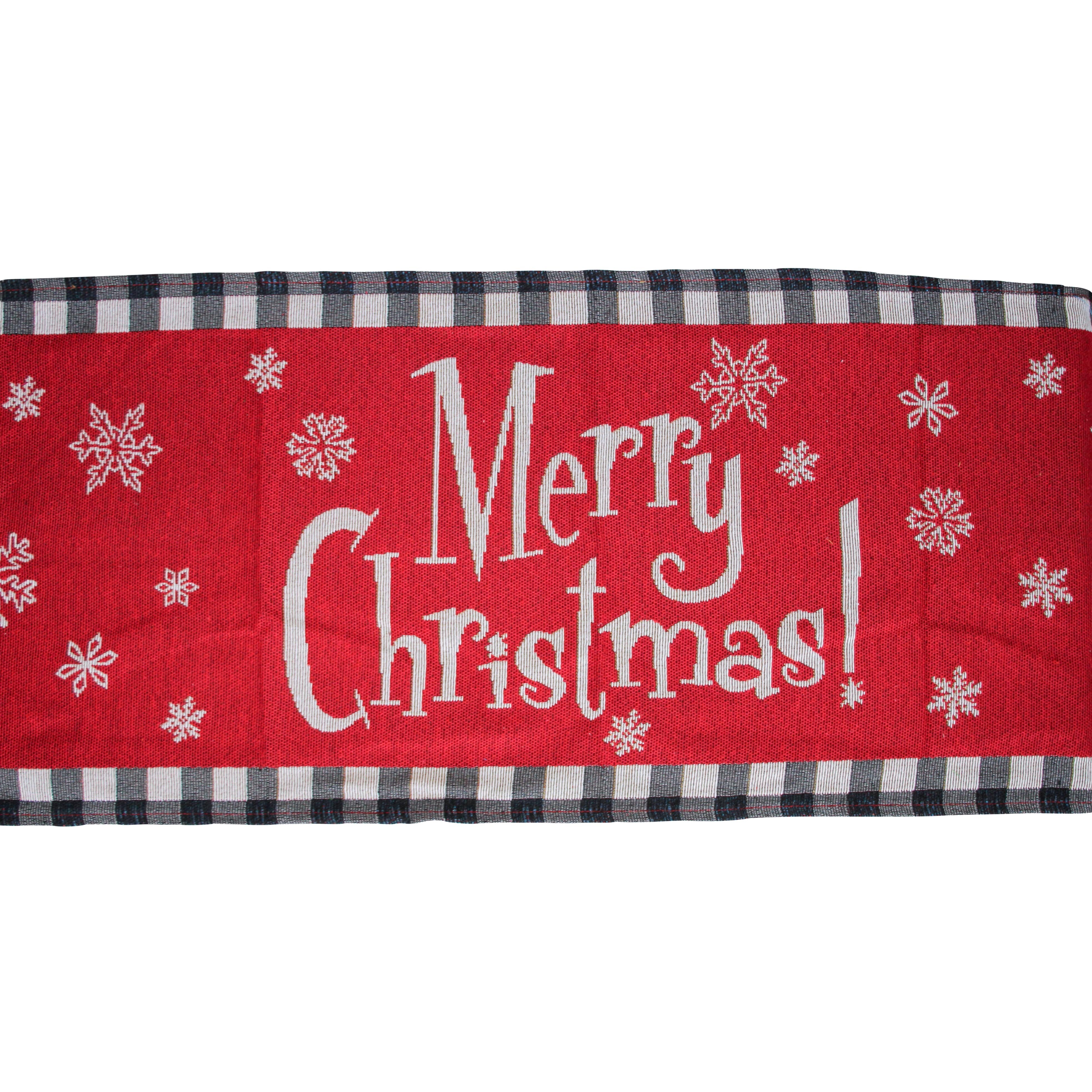 Table Runner Merry Christmas