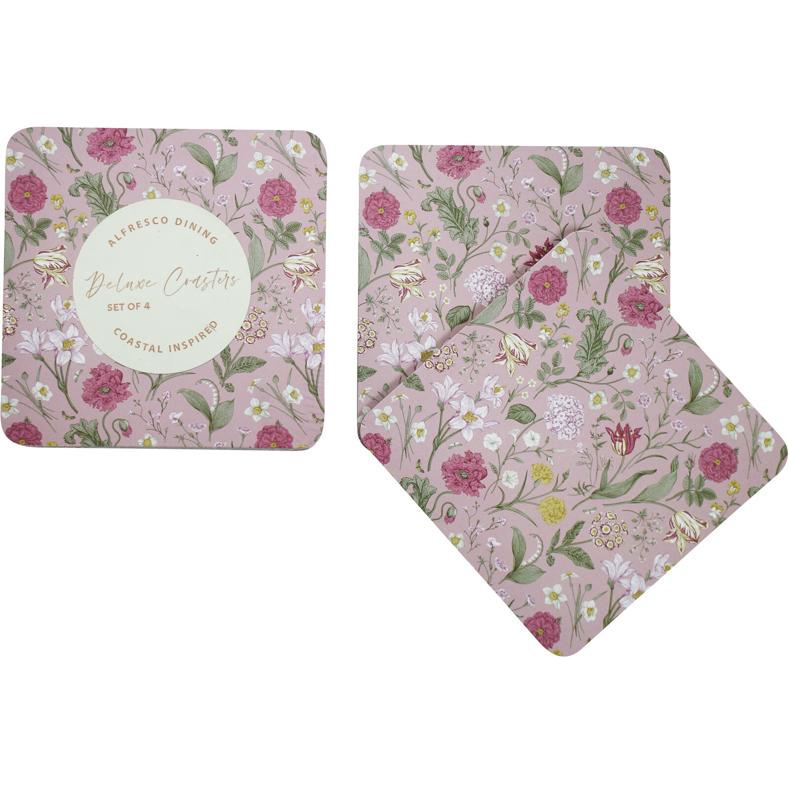 Coasters S/4 Botanical