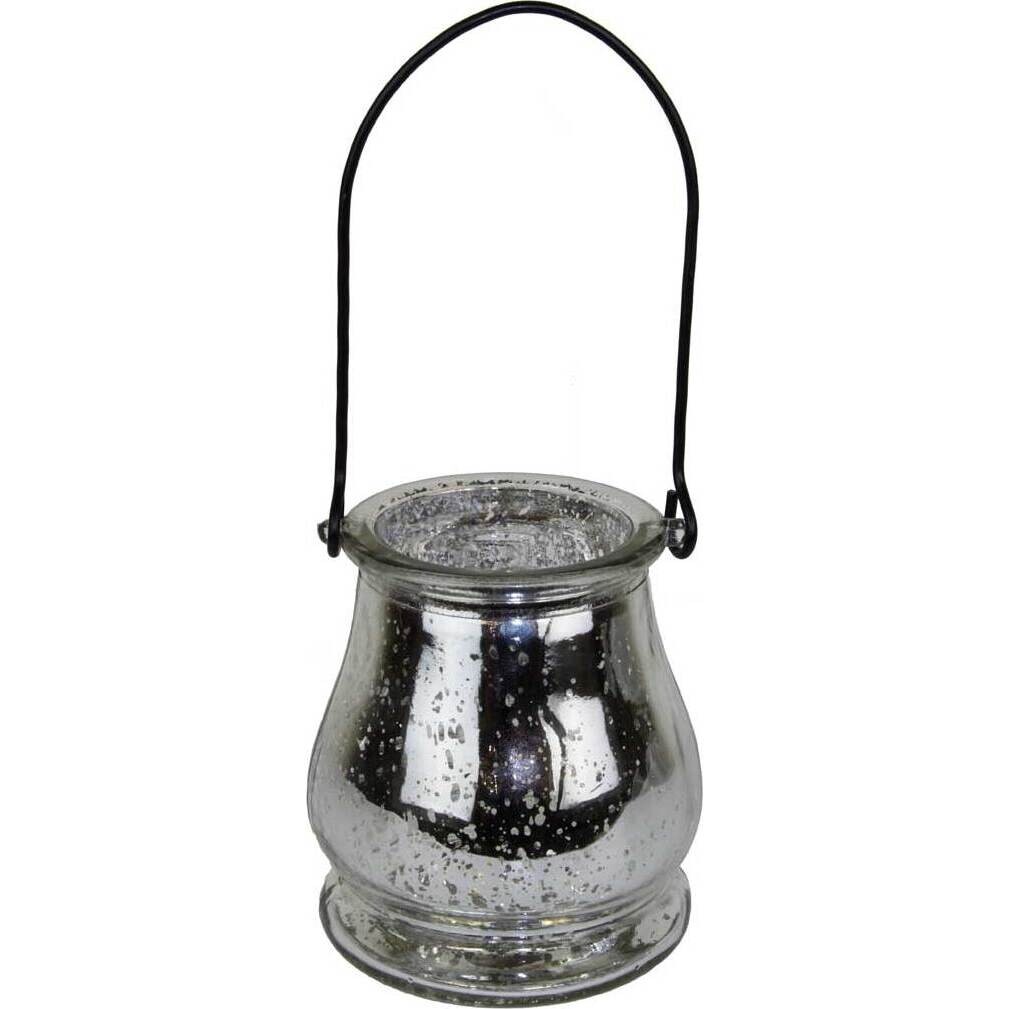 Hanging Votive Mercury Silver