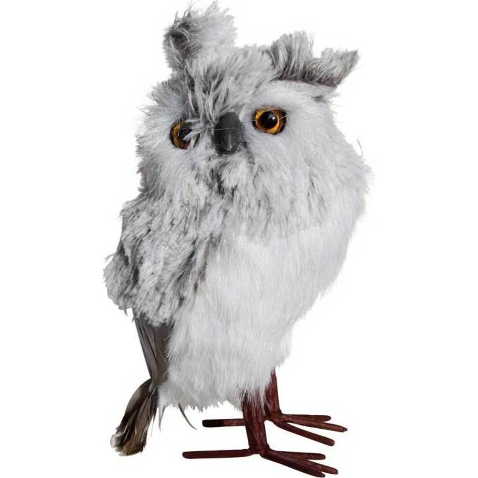 Standing Owl Silver Right