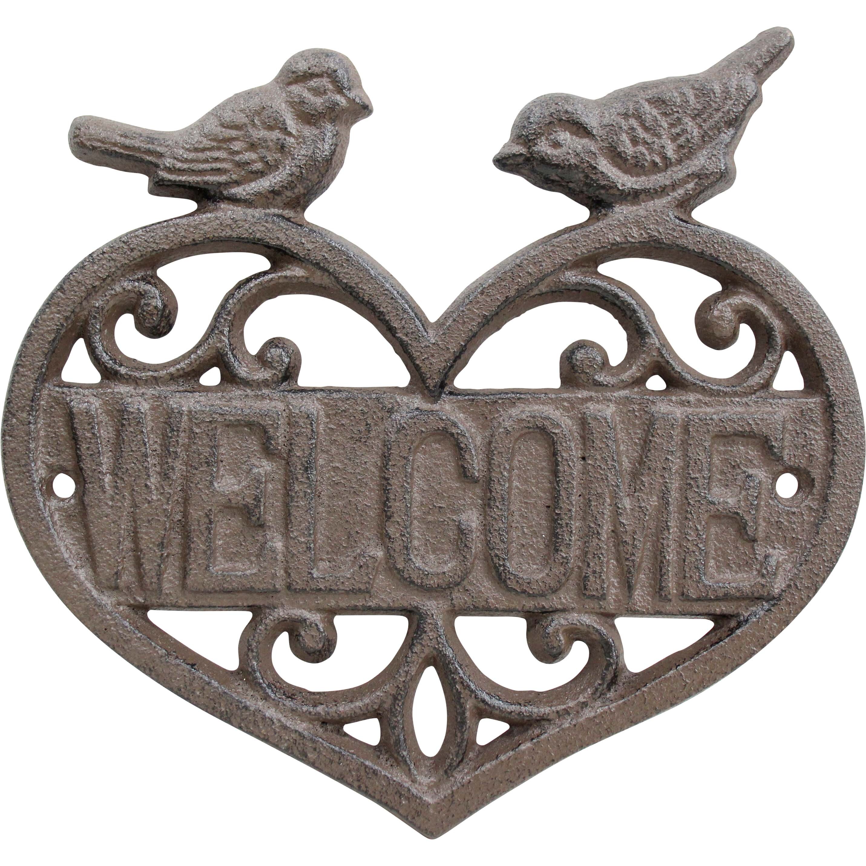 Sign Welcome Love Birds