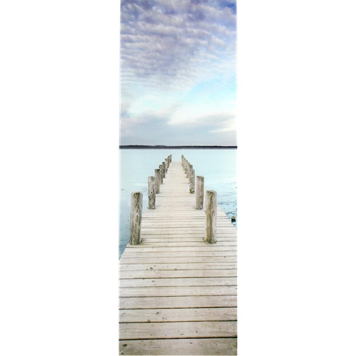 Glass Print Jetty Walk