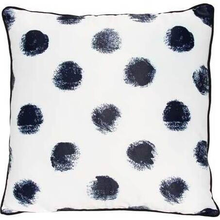 Cushion Black Dots