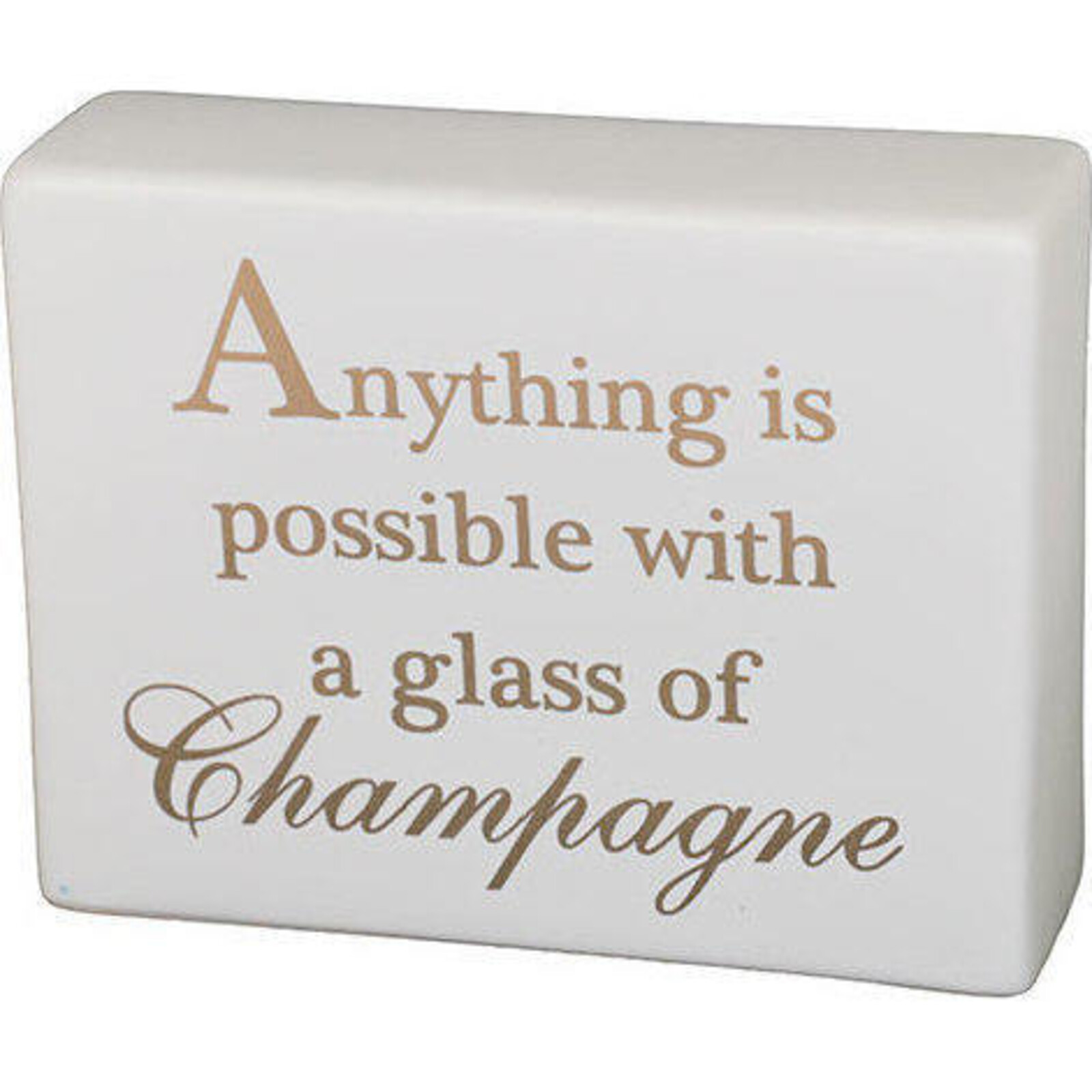 Ceramic Sign Champagne