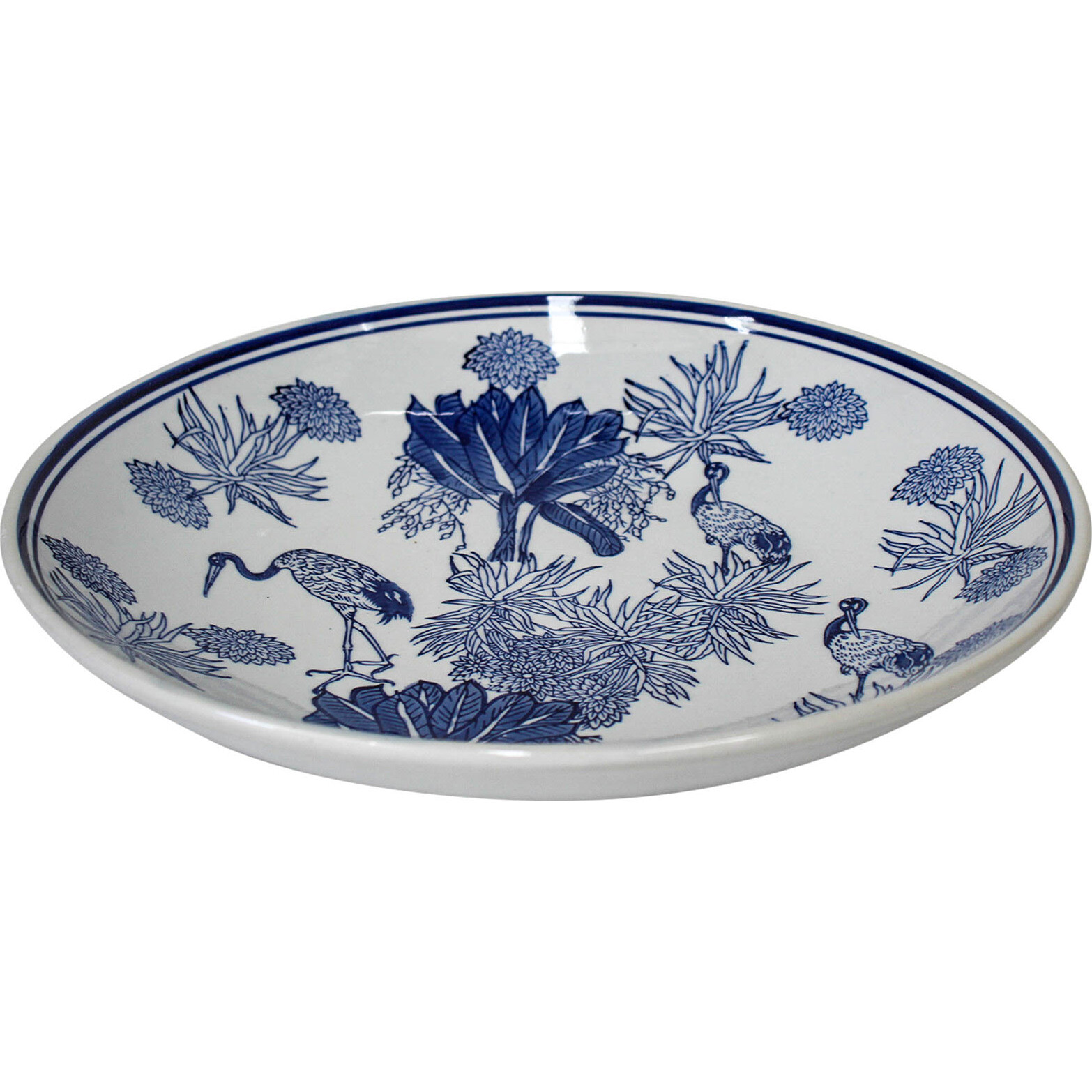 # Platter Blue Stork