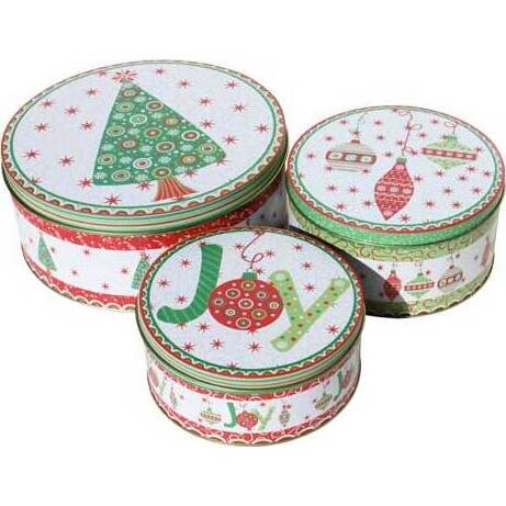 Cake Tin Christmas Time Set/3