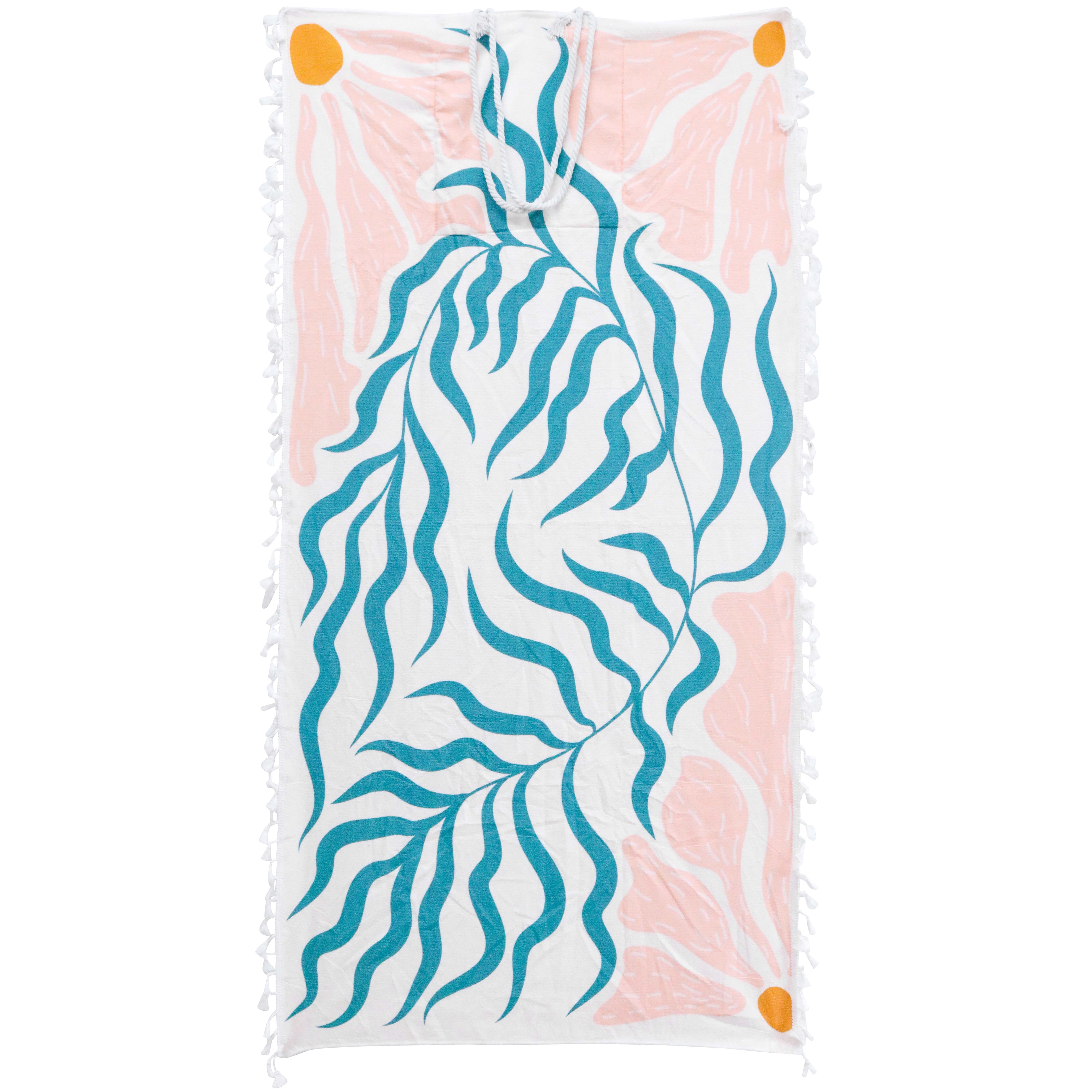 Kids Towel in Bag Pretty Reef