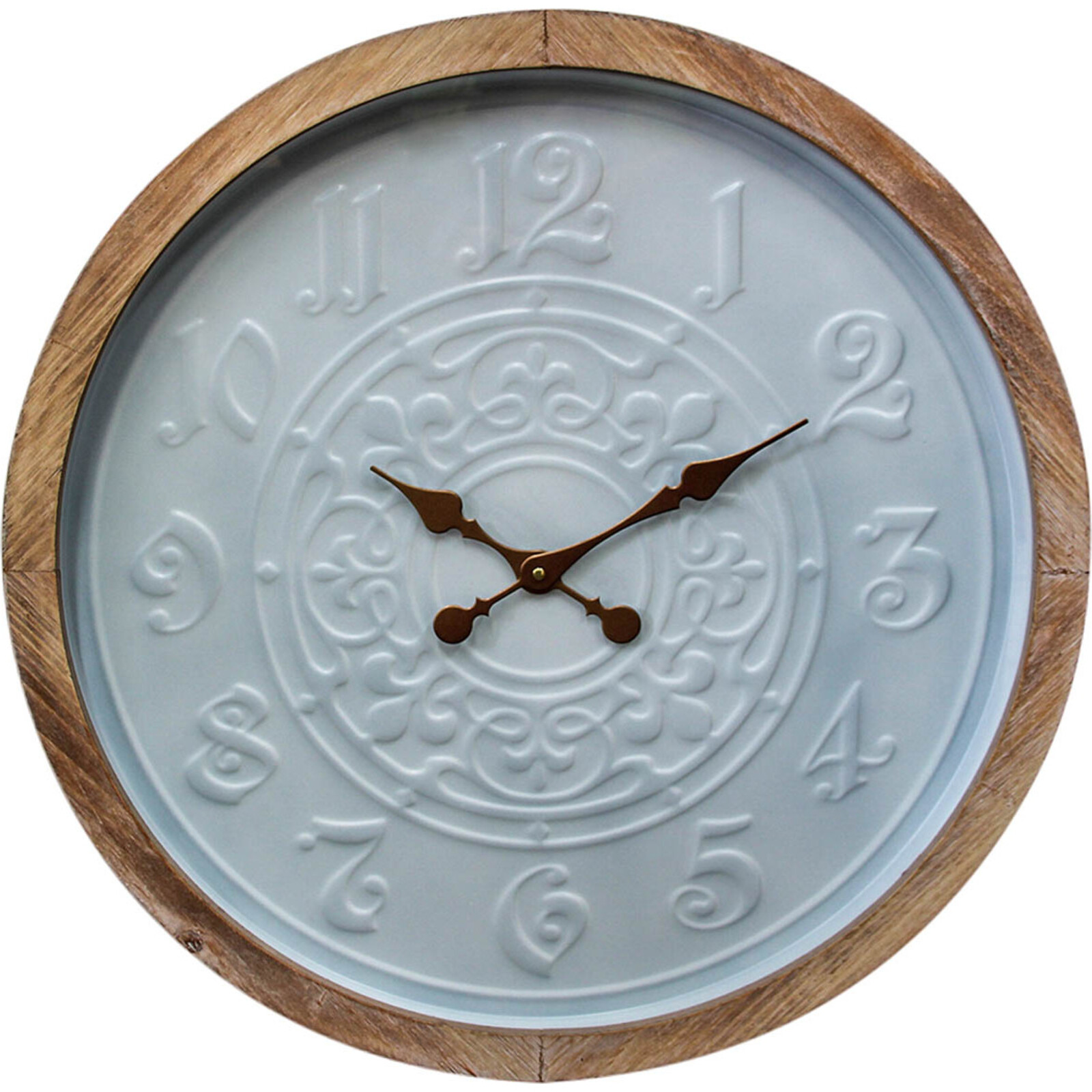 Clock Morroc White
