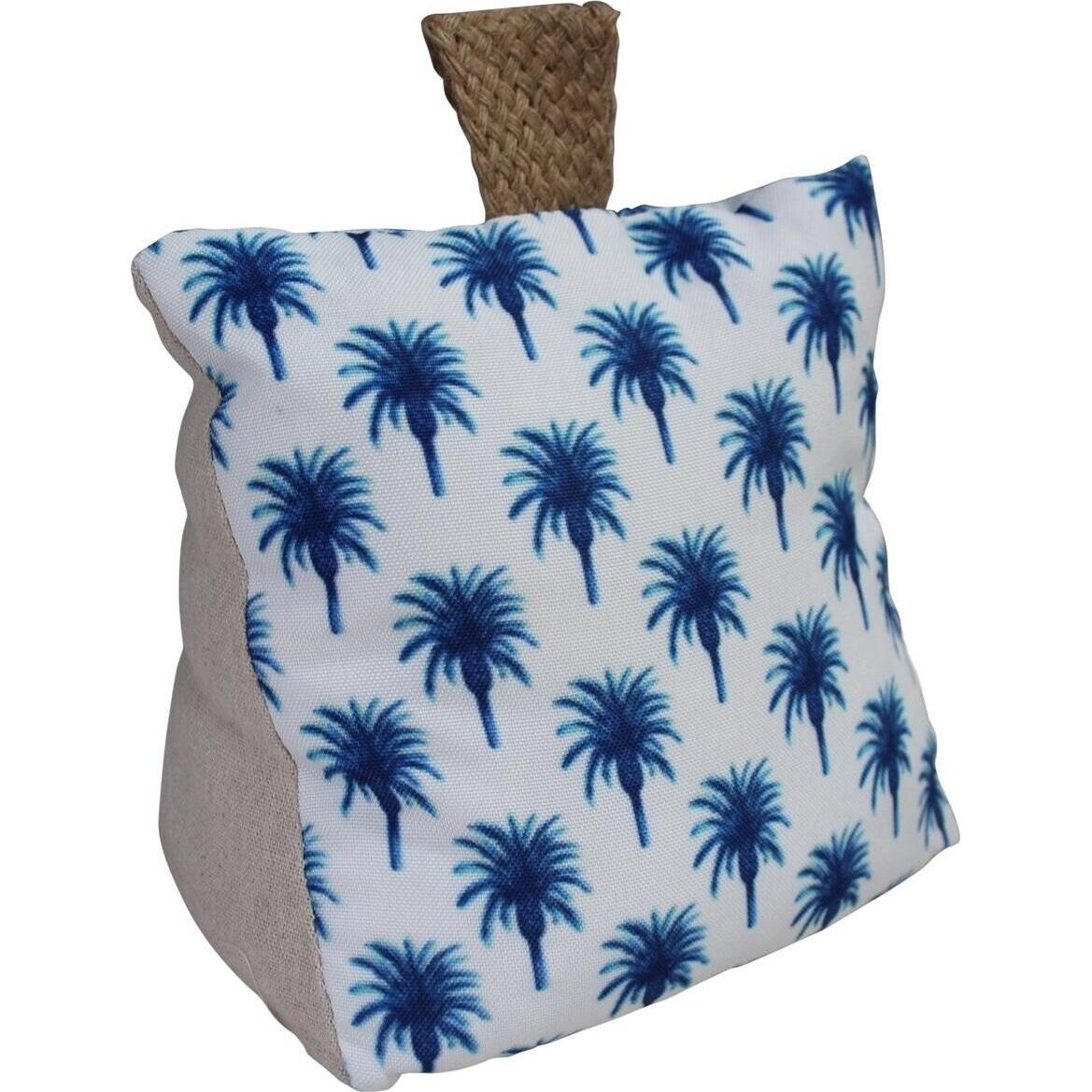 Doorstop Blue Date Palm