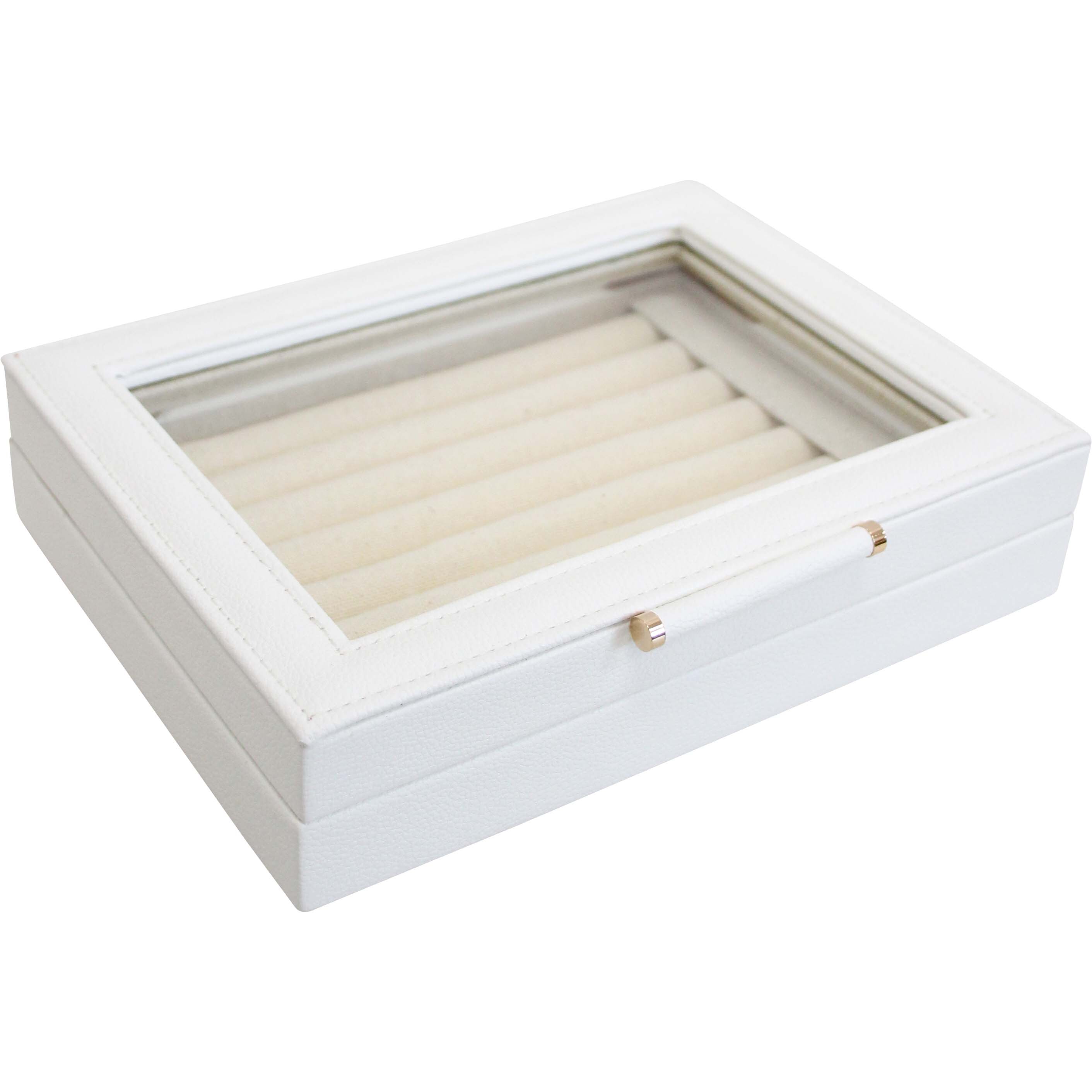 Jewellery Ring Box White