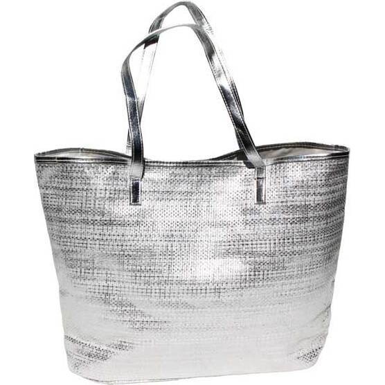 Metallic Bag Vintage Silver