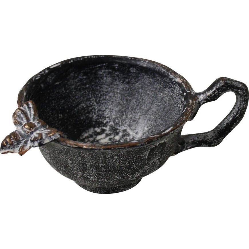 Metal Teacup Decor