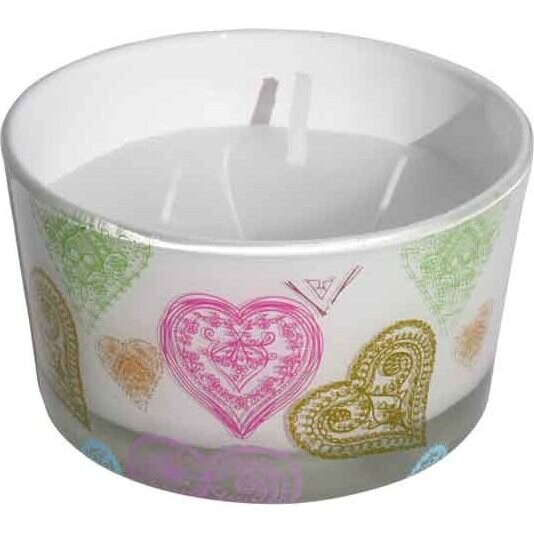 Boxed Votive - Colour Hearts - Large