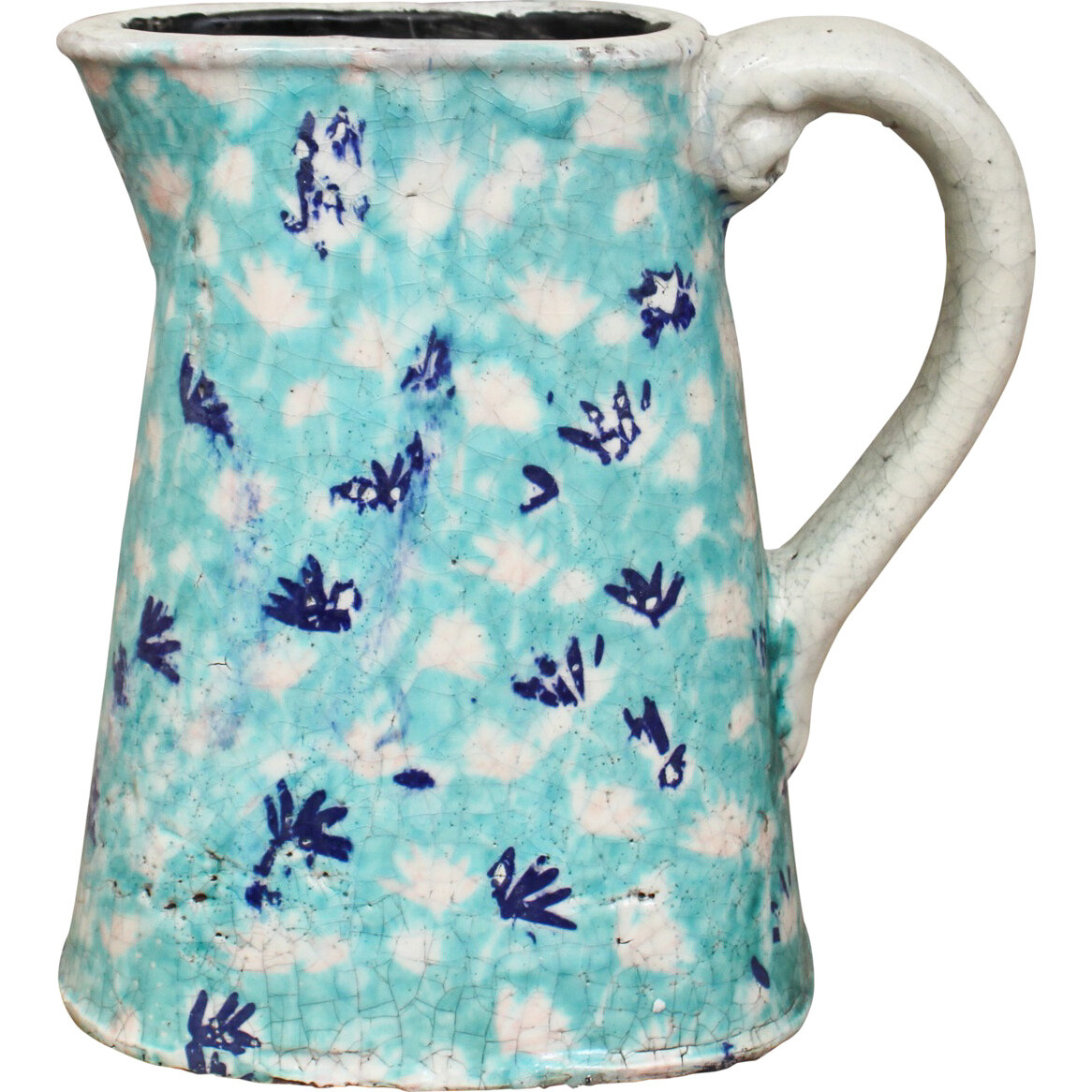 Jug Oval Funky Teal