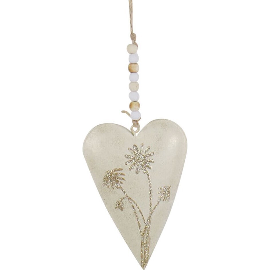 Hang Heart Botanical/Gold