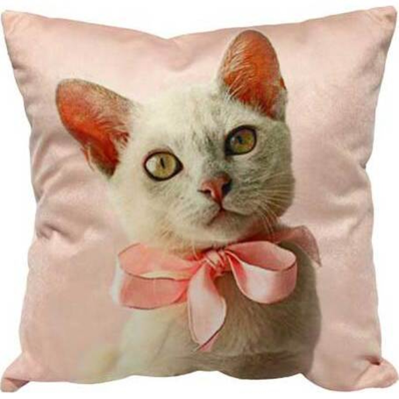 Cushion Pink Bow 