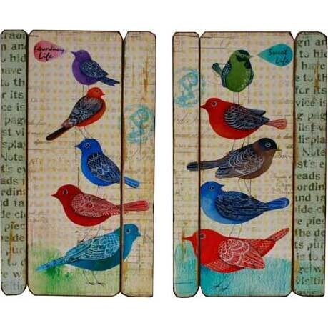 Sign - Stack of Birds - set 2