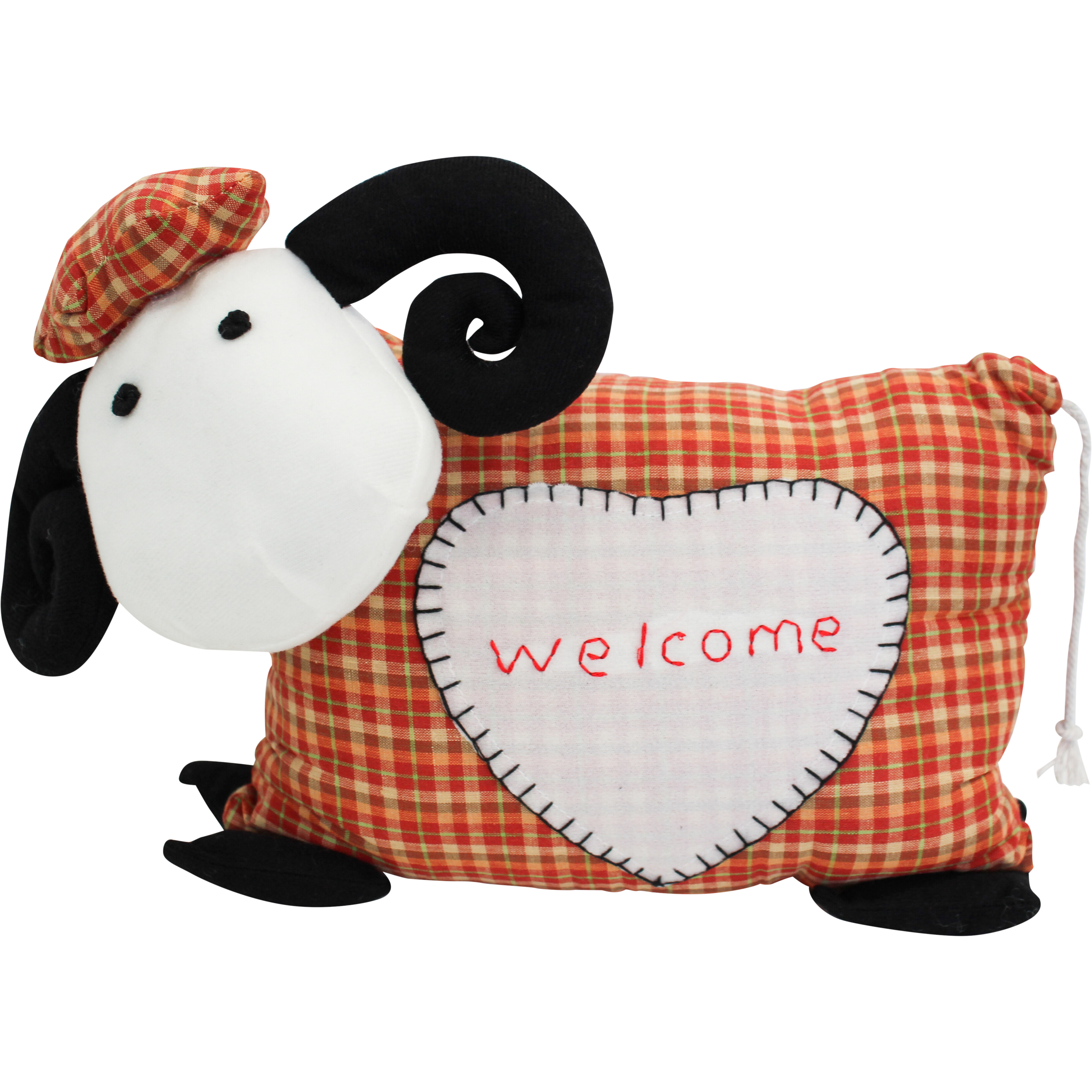 Doorstop Welcome Cow