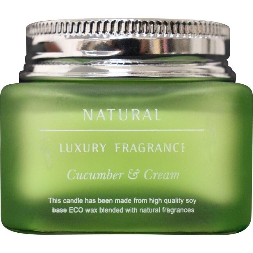 Candle Jar Luxury Cucumber & Cream