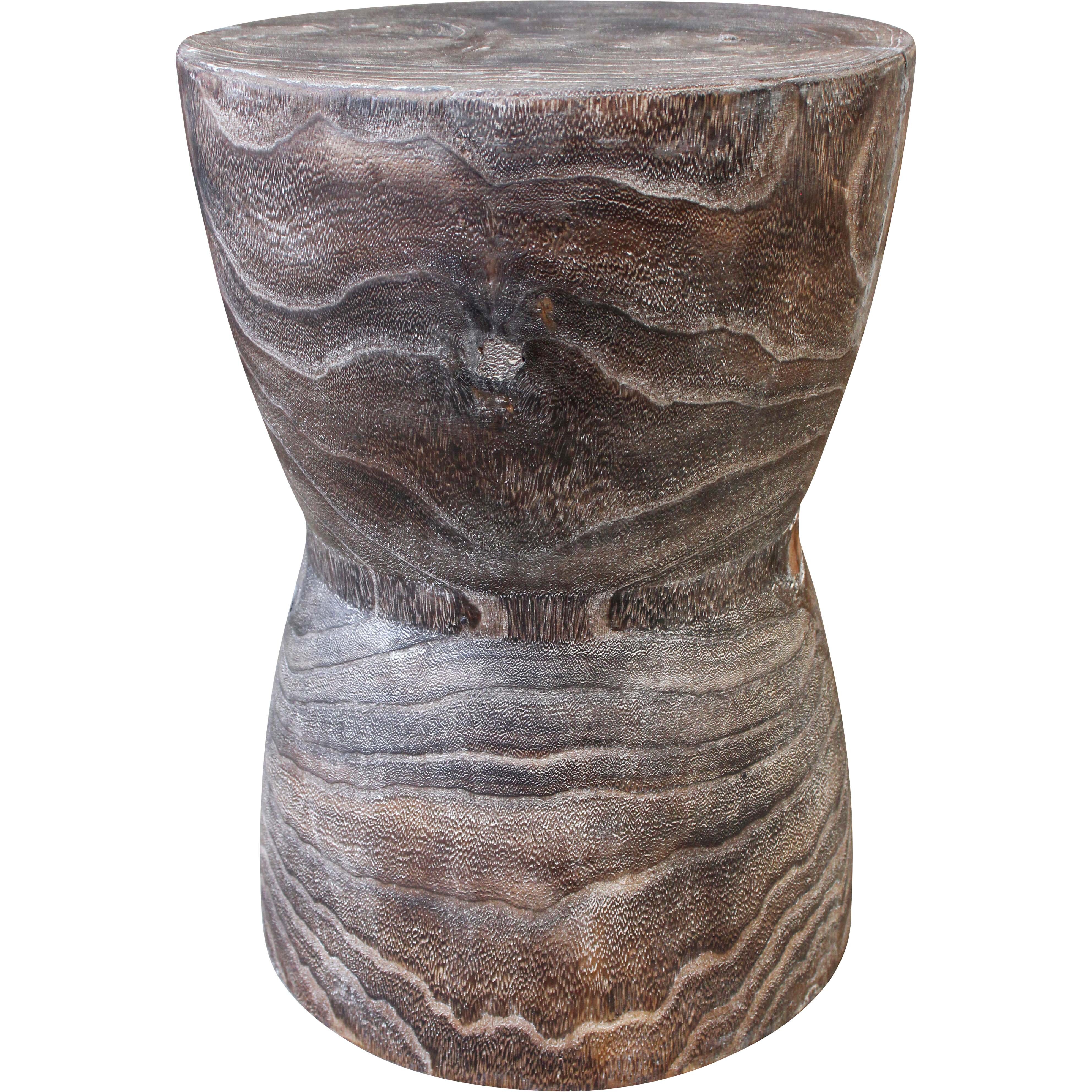 Paulownia Stool Mocha 